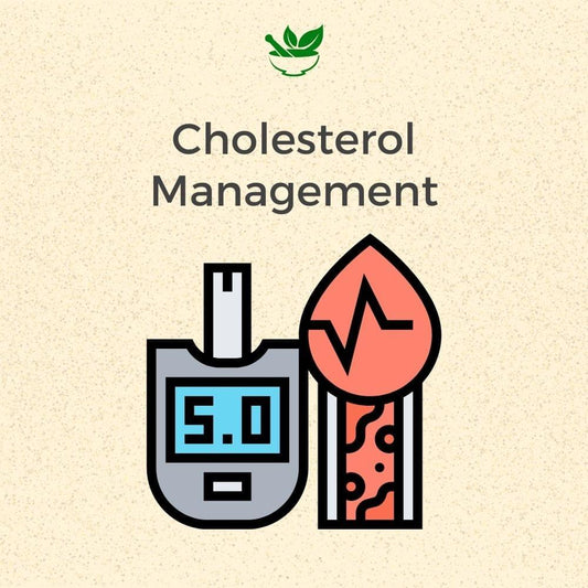 Deep Ayurveda Anti Cholesterol Ayurvedic Management 30 Days Pack