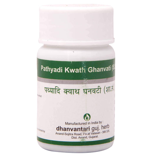 Dhanvantari Pathyadi Kwath Ghanvati Tablets