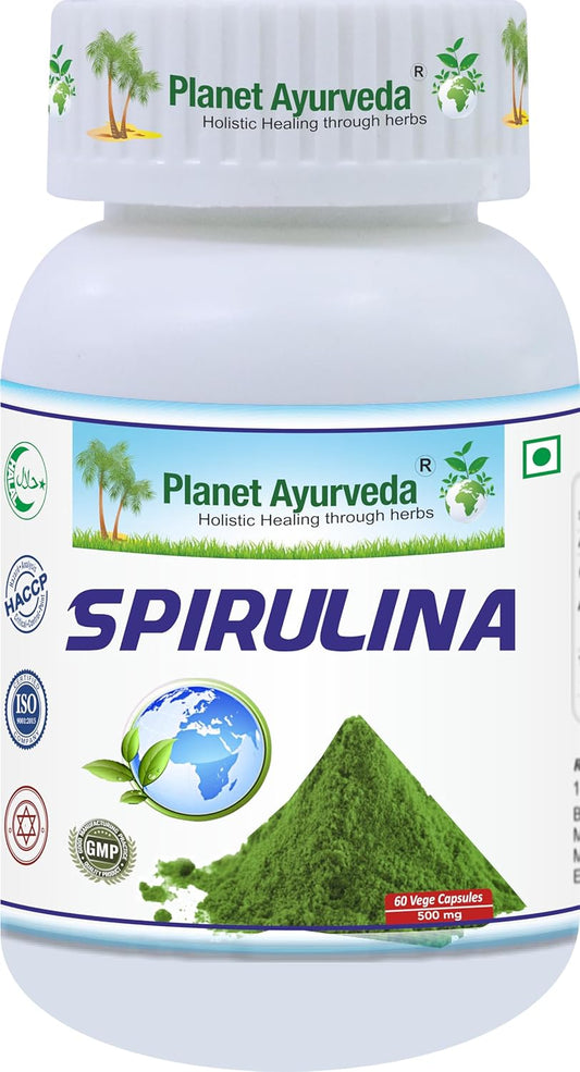 Planet Ayurveda Spirulina Capsules