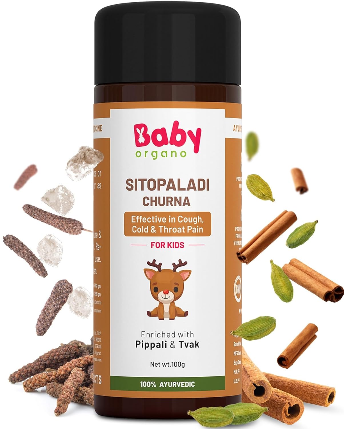 Babyorgano Sitopaladi Churna For Kids