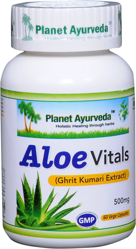 Planet Ayurveda Aloe Vitals Capsules