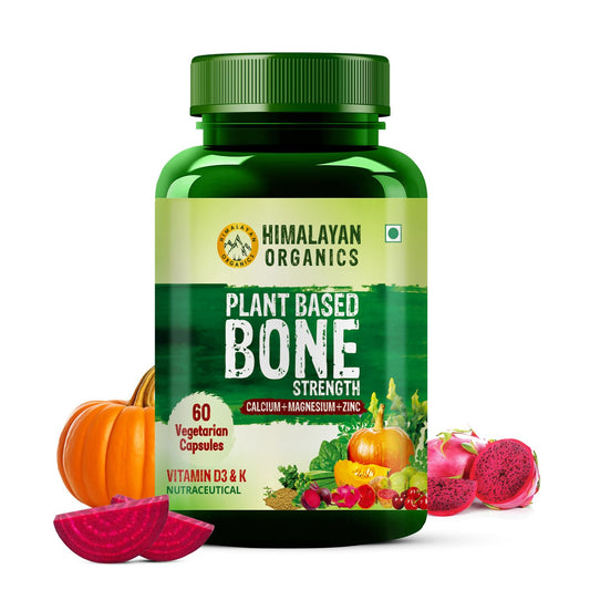 Himalayan Organics Plant Based Bone Strength Supplement Capsule