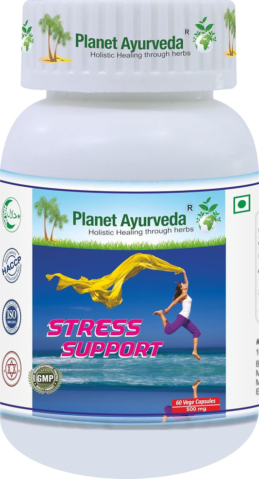Planet Ayurveda Stress Support Capsules