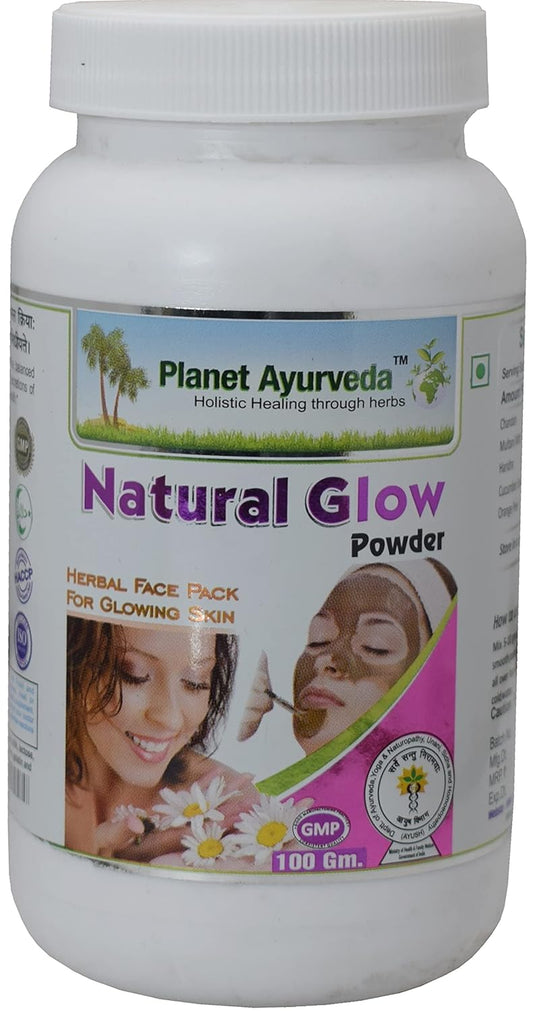 planet ayurveda natural glow powder