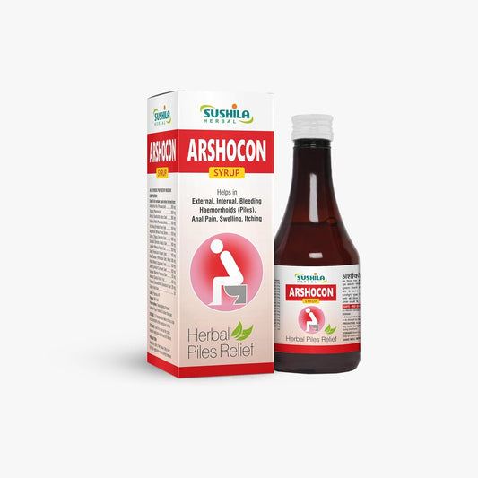 Sushila Herbal Arshocon Syrup Herbal Piles Relief