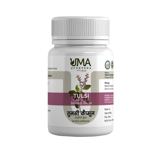 Uma Ayurveda Tulsi Capsule Immunity Booster
