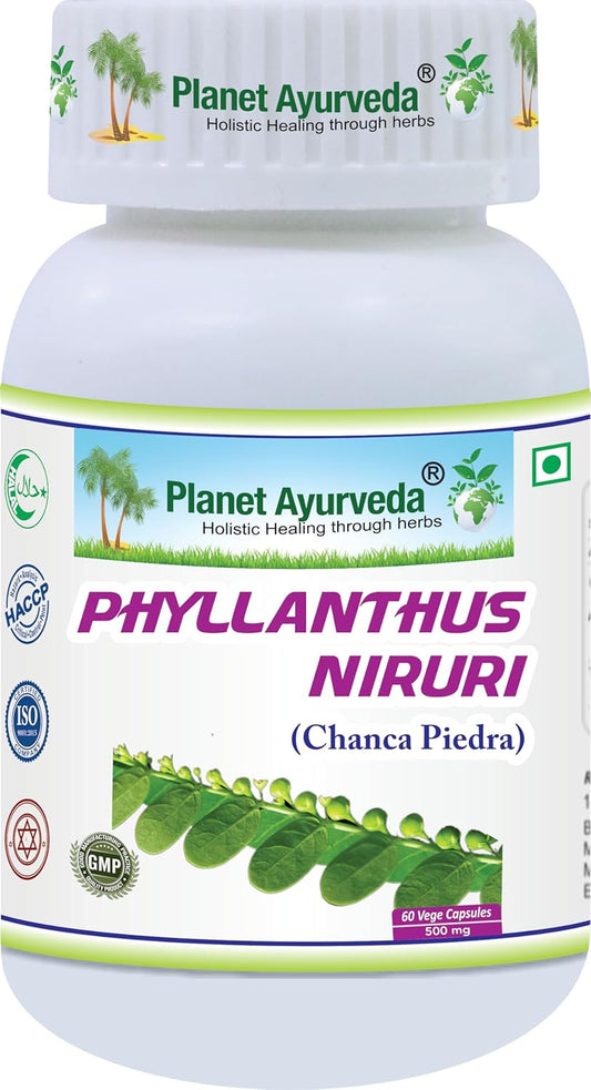 Planet Ayurveda Phyllanthus Niruri Capsules