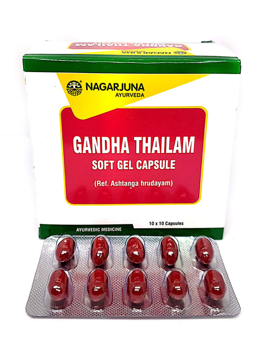 Nagarjuna Gandha Thailam Softgel Capsule