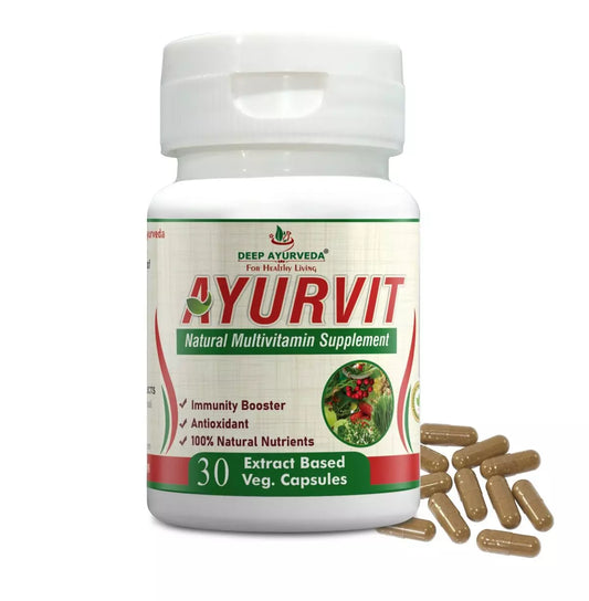 Deep Ayurveda Ayurvit Multivitamin Capsules