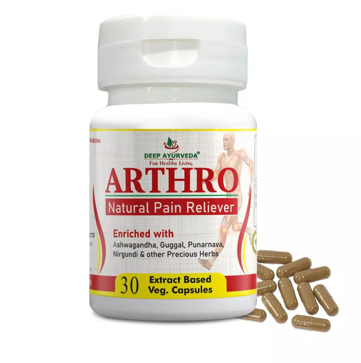 Deep Ayurveda Arthro For Joint Pain Capsules