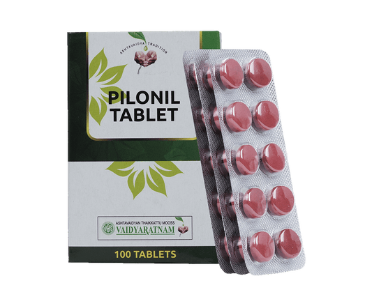 Vaidyaratnam Pilonil Tablet