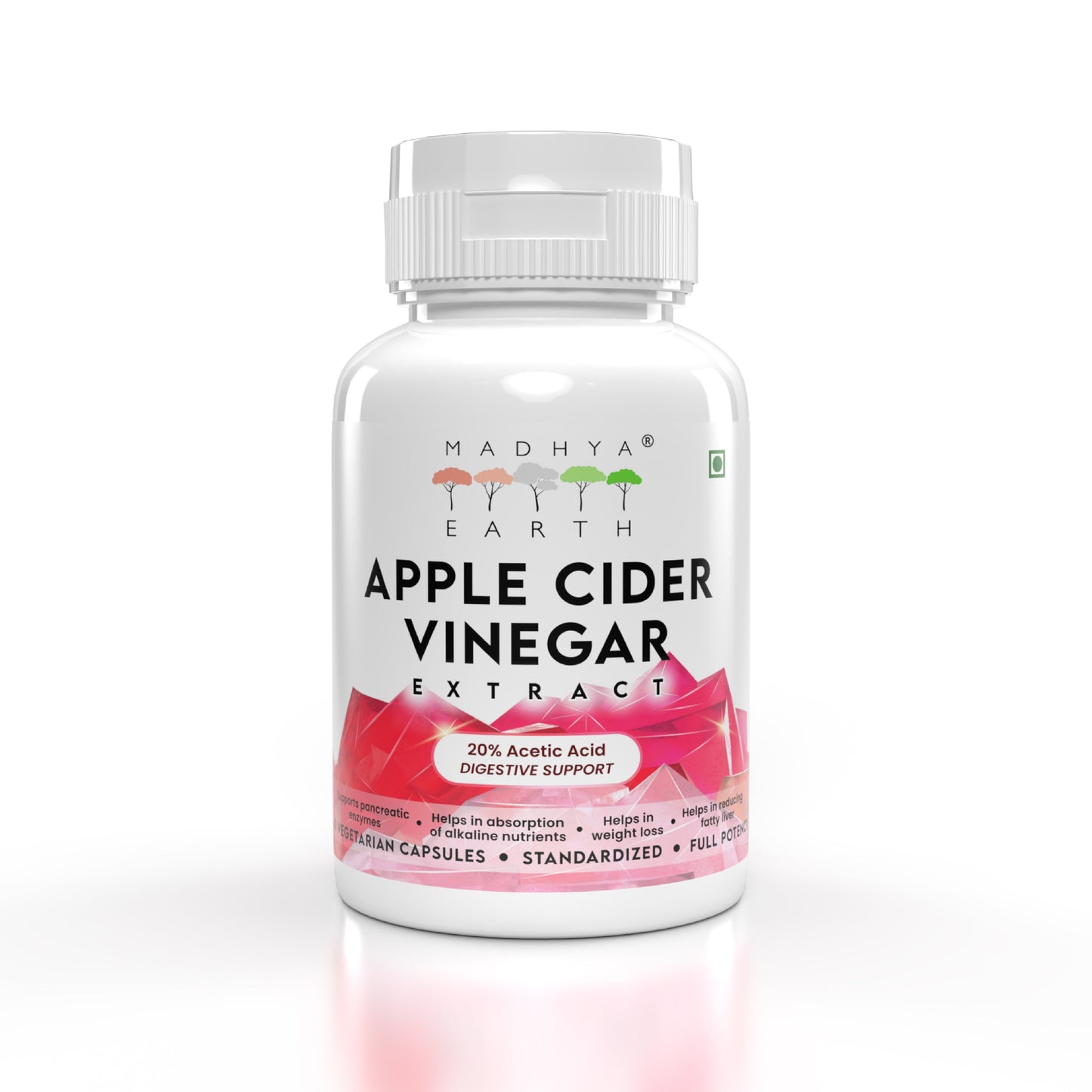 Madhya Earth Apple Cider Vinegar Extract Capsules