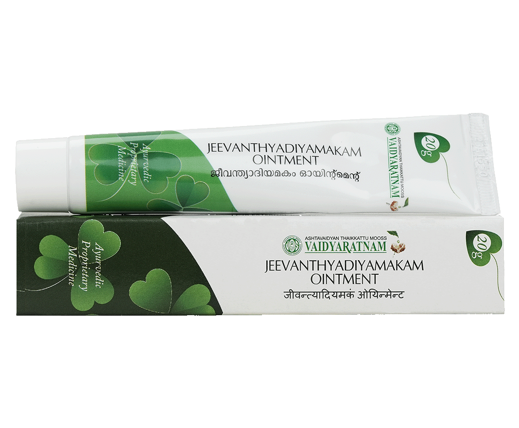 Vaidyaratnam Jeevanthyadiyamakam Ointment