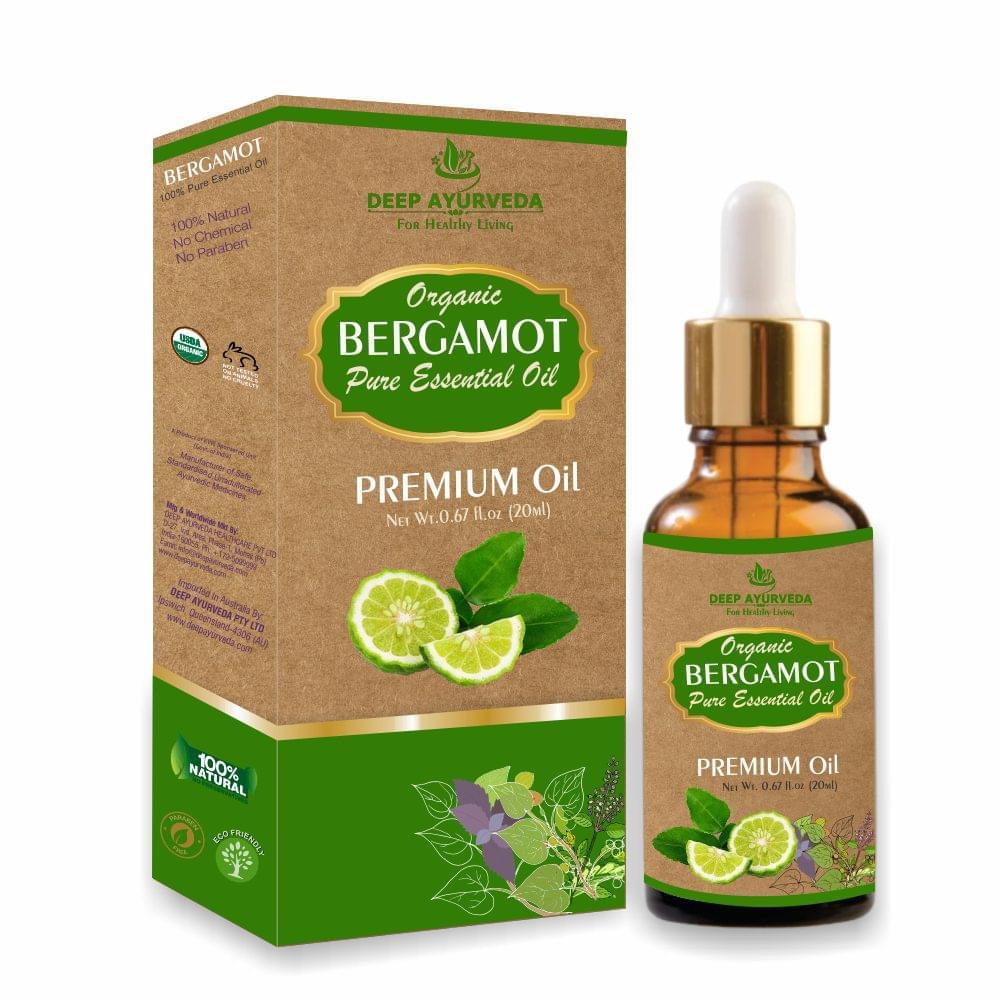 Deep Ayurveda Bergamot Pure Essential Oil