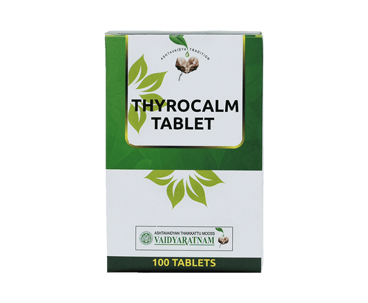 Vaidyaratnam Thyrocalm Tablets