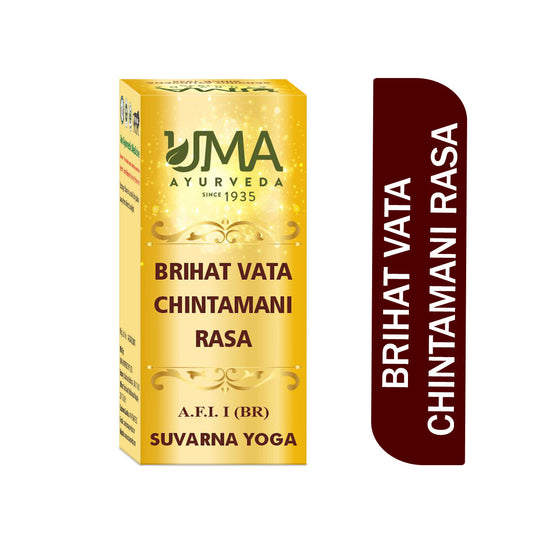 UMA Ayurveda Brihat Vata Chintamani Rasa With Gold Tablets