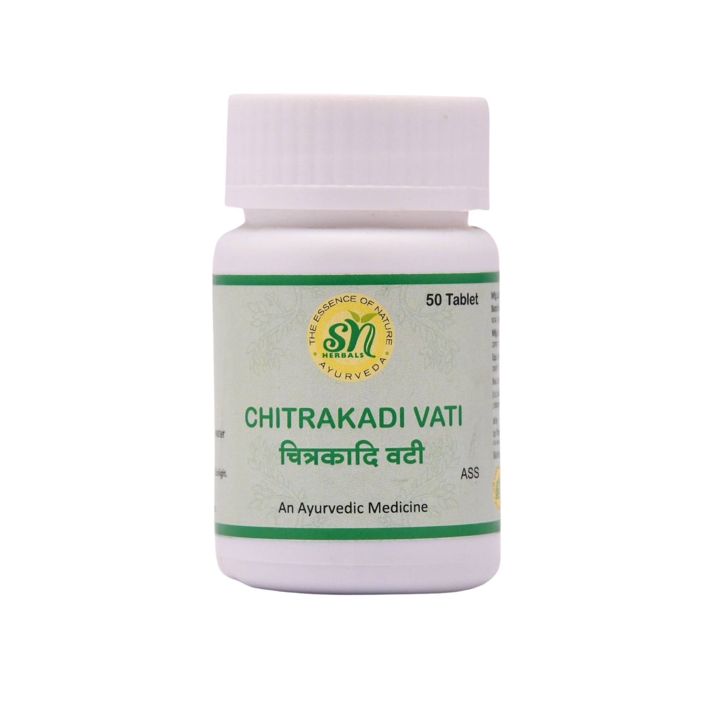 Sn Herbals Chitrakadi Vati Tablets