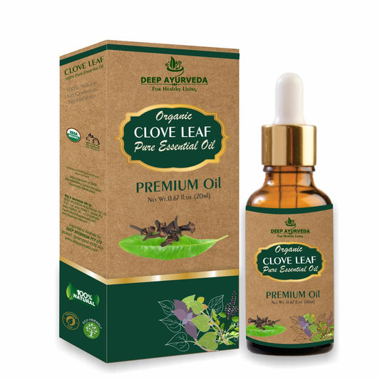 Deep Ayurveda Organic Clove Leaf Oil
