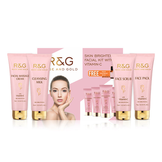 Vasu R and G Skin Brightening Facial Kit For Women For Gold Like Glow