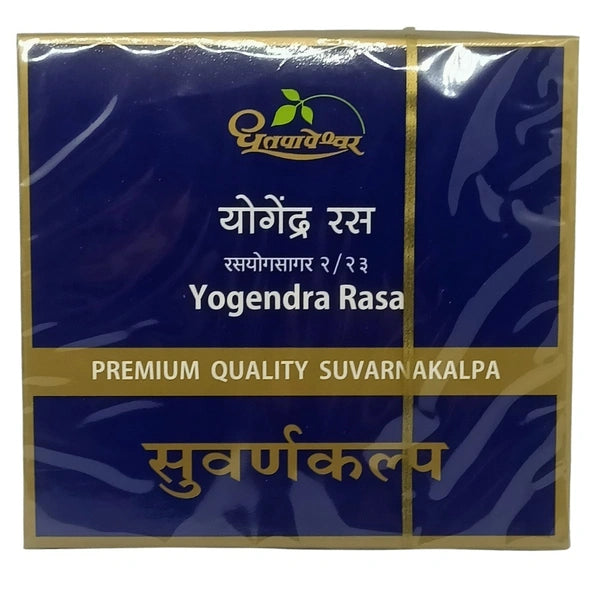Dhootapapeshwar Yogendra Rasa Premium Quality Suvarnakalpa Tablet
