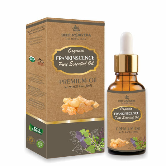 Deep Ayurveda Organic Frankincense Pure Essential Oil