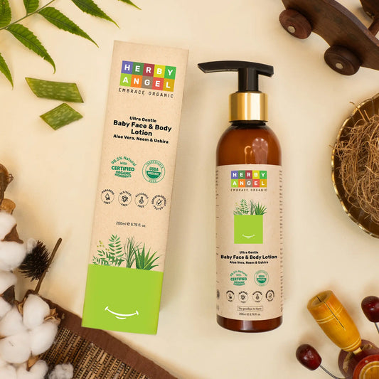 Herby Angel Baby Face & Body Lotion