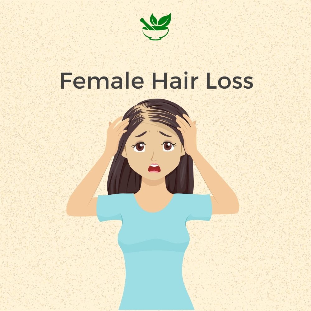 Deep Ayurveda Female Hair Loss Ayurvedic Management 30 Days Pack