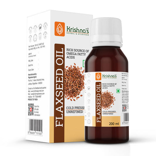 Krishna Herbals Flax Seed Oil