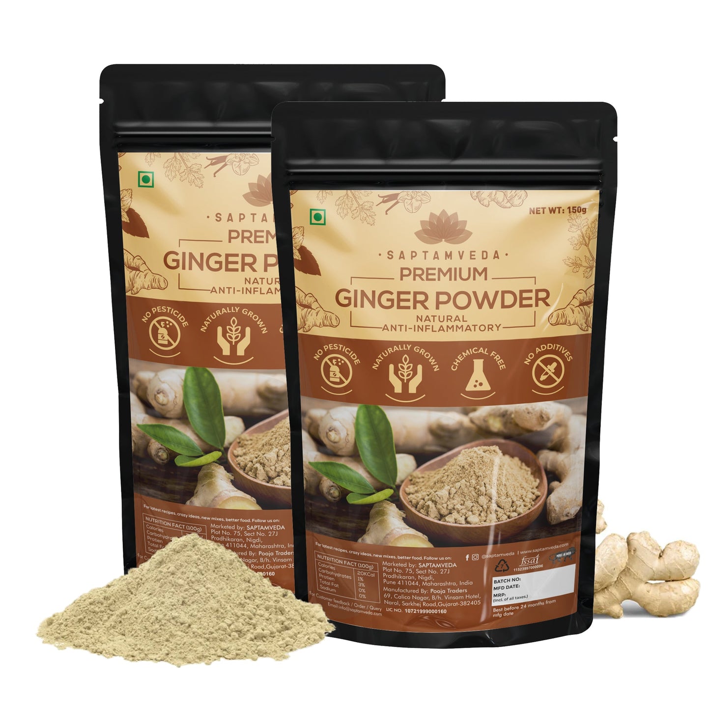 Saptamveda Ginger Powder