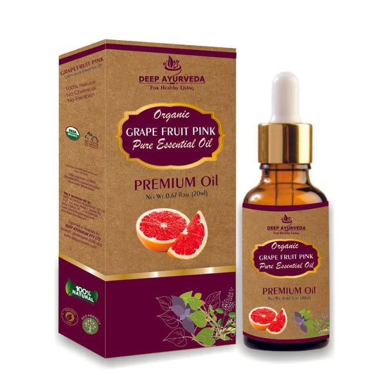 Deep Ayurveda Organic Grape Fruit Pink Oil