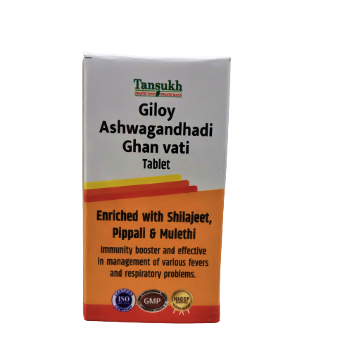 Tansukh Giloy Ashwagandhadi Ghan Vati Tablets