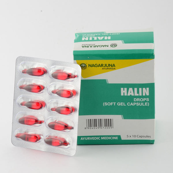 Nagarjuna Halin Drops Soft Gel Capsule
