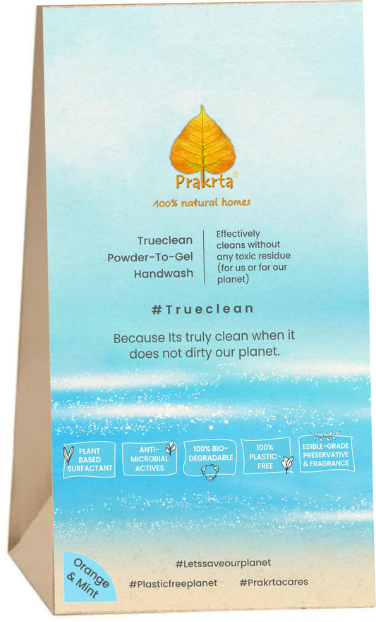 Prakrta Trueclean Powder To Gel Handwash