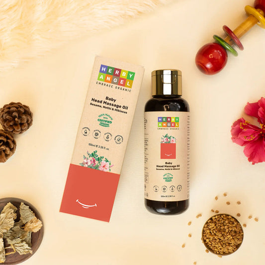 Herby Angel Baby Head Massage Oil