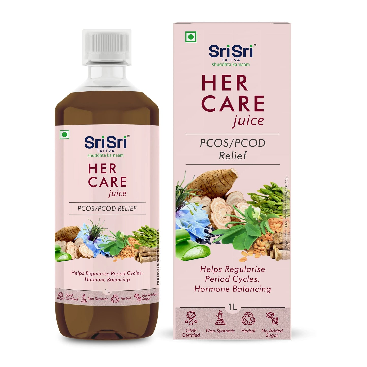 Sri Sri Tattva Her Care Juice Women Health Tonic