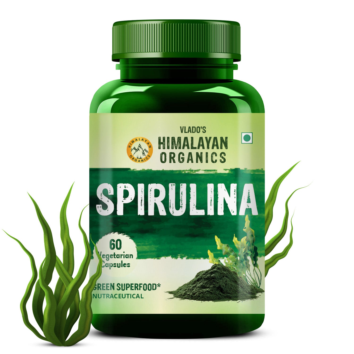 Himalayan Organics Spirulina Capsules
