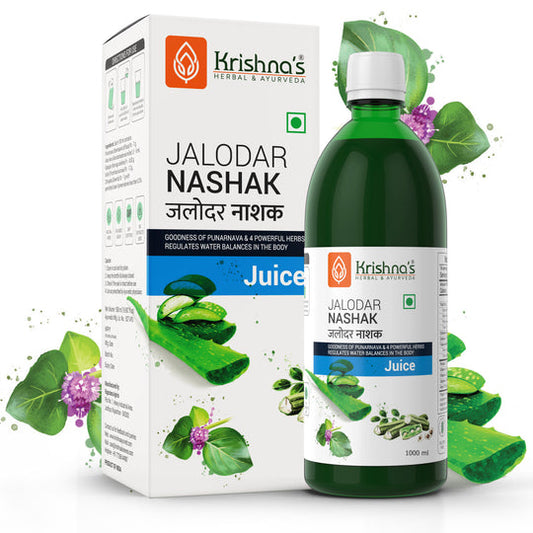 Krishna Ayurveda Jalodar Nashak Juice Bottel of 1000 ML