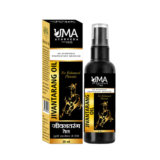 Uma Ayurveda Jivantarang Oil For Enhanced Pleasure
