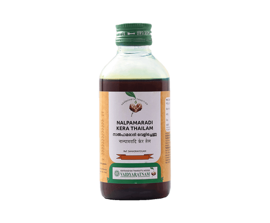 Vaidyaratnam Nalpamaradi Kera Thailam Oil
