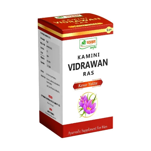 Shri Chyawan Kamini Vidrawan Ras Kesar Yukta Tablet