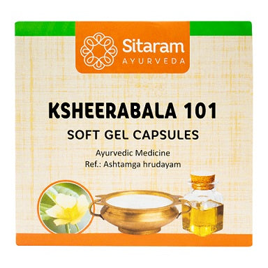 Sitaram Ayurveda Ksheerabala 101 Soft Gel Capsule