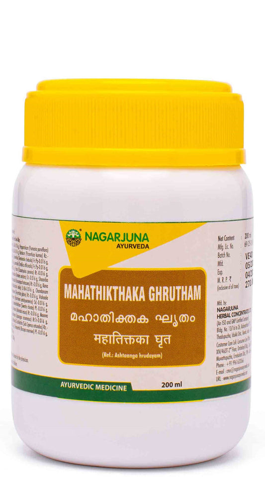 Nagarjuna Mahathikthaka Ghrutham