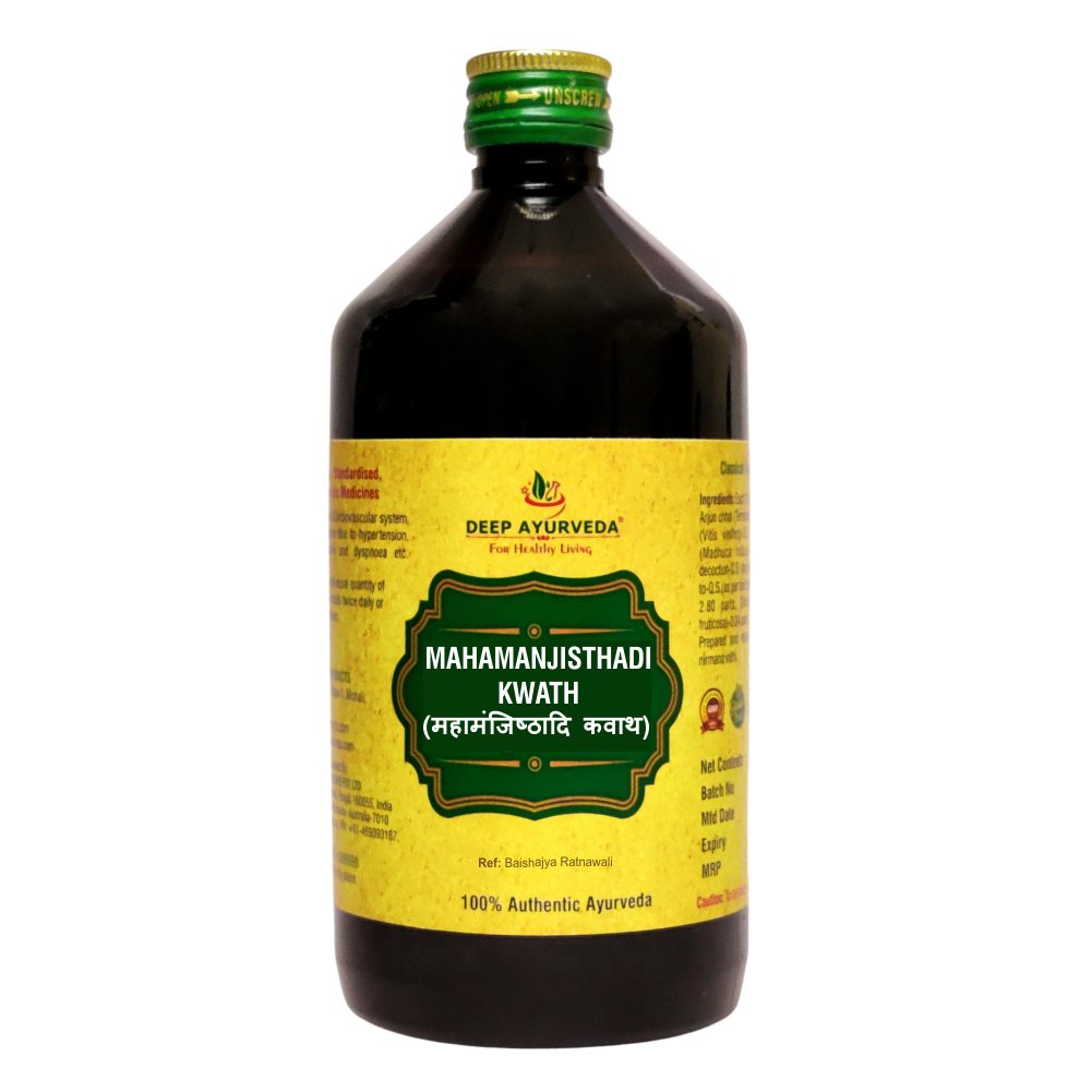 Deep Ayurveda Mahamanjisthadi Kwath Syrup