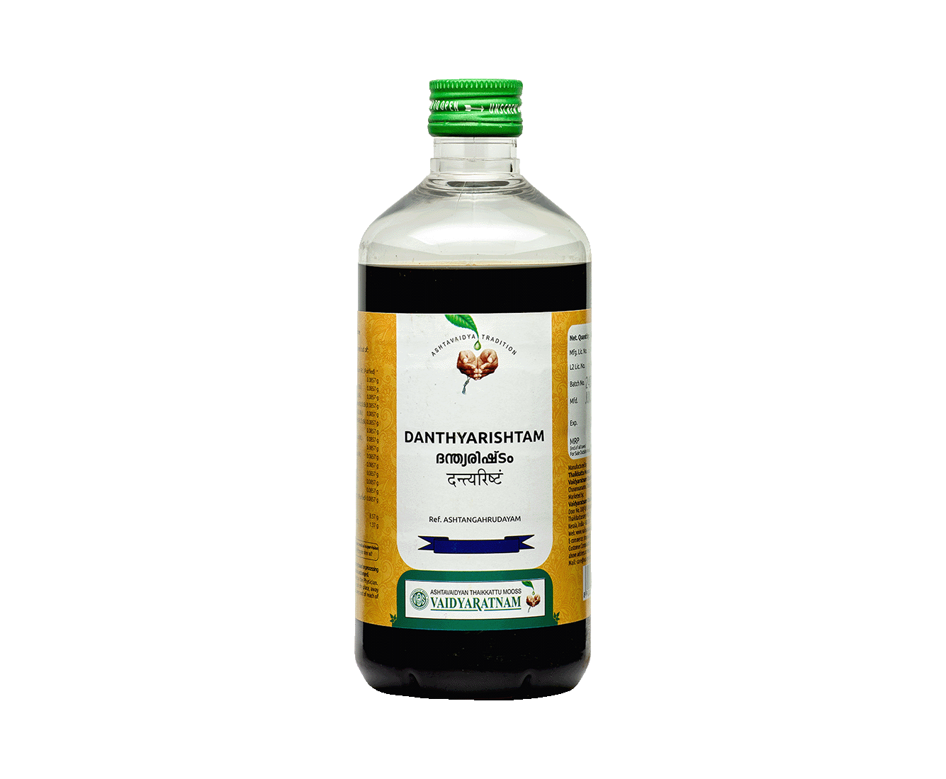 Vaidyaratnam Danthyarishtam Syrup