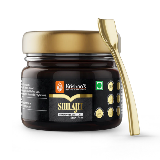 Krishna Herbal Shilajit Pkd In Glass