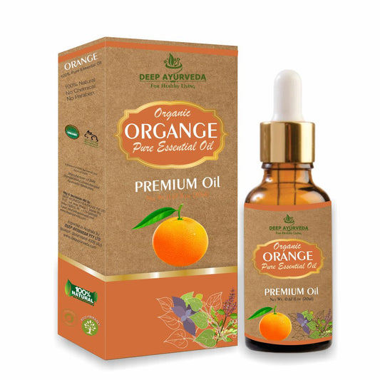 Deep Ayurveda Organic Orange Pure Essential Oil