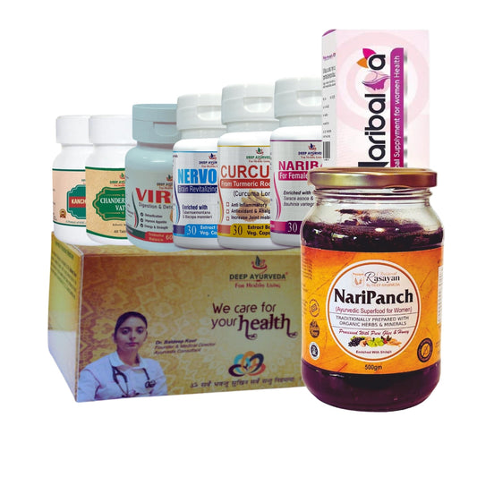 Deep Ayurveda Ovarian Cyst Treatment Ayurvedic Management 30 Days Pack