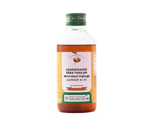 Vaidyaratnam Asanavilwadi Kera Thailam Oil