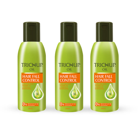 Trichup Hair Fall Control Herbal Hair Oil Pack Of 3