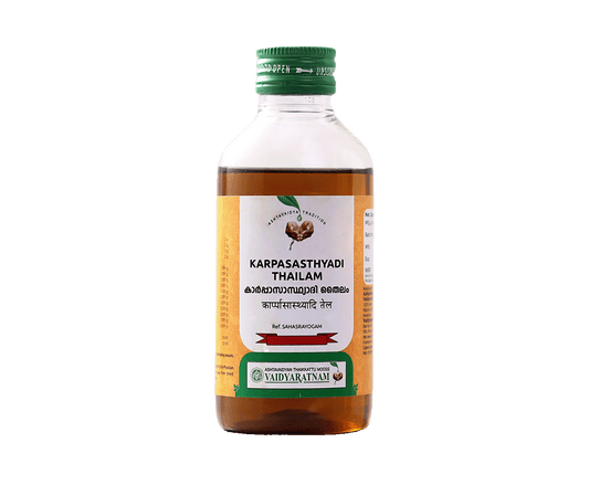Vaidyaratnam Karpasasthyadi Thailam Oil
